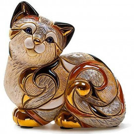 Фигурка De Rosa Rinconada Families Кошка Пятнистая Отдыхающая Dr106f-81