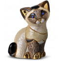 Фигурка De Rosa Rinconada Families Котенок Сиамский Сидящий Dr322f-20