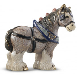 Фигурка De Rosa Rinconada Emerald Лошадь Золотая Dr1026-38