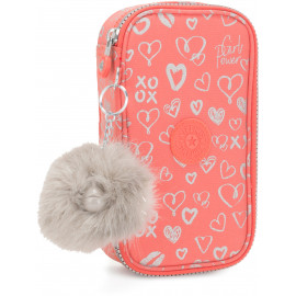 Пенал для ручок Kipling 50 PENS Hearty Pink Met (83S) K10999_83S
