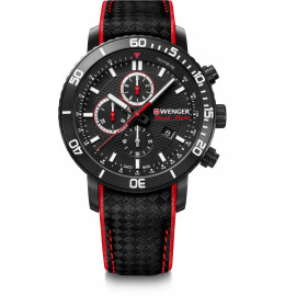 Мужские часы Wenger ROADSTER Black Night Chrono W01.1843.109