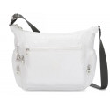 Жіноча сумка Kipling GABBIE White Metallic (47I) K22621_47I