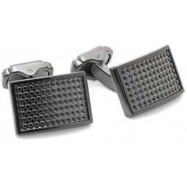 Запонки Thompson of London SATIN DOT CURVE Th0257cf