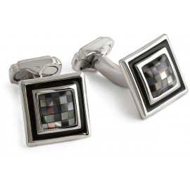 Запонки Thompson of London MOSAIC SQUARE & ROUND Th7408cl