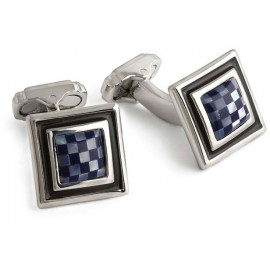 Запонки Thompson of London MOSAIC SQUARE & ROUND Th7409cl