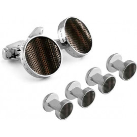 Запонки Thompson of London TEXTURED WAVE Th0215sc