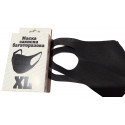 Маска захисна багаторазова двостор. Чорн-Чорн. XL в упаковці Ma91354