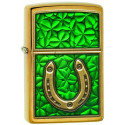 Зажигалка Zippo 29243 - Horseshoe Clovers Zp29243