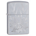 Запальничка Zippo Classics Lotus OHM Design Satin Chrome Zp29859