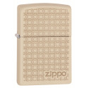 Запальничка Zippo Classics Geometric Boxes Design Cream Matte Zp29923