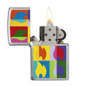 Запальничка Zippo 29623 - 200 Abstract Flame Design Zp29623