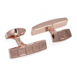 Запонки Tateossian Pattern Rect Metal Rose Tt0829cuf