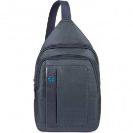 Монорюкзак/сумка-слінг Piquadro PULSE/ChevronBlue CA4177P16_CHEVBLU
