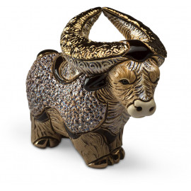 Фігурка/статуетка De Rosa Rinconada Бик Золотистий (11x10x8) Dr229m-f-74