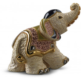 Фігурка/статуетка De Rosa Rinconada Слоненя Індійське Біле II (7x8x5) Dr387b-f-21