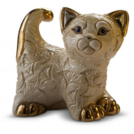 Фигурка/статуэтка De Rosa Rinconada Котенок белый (4x8x7) Dr413f-18