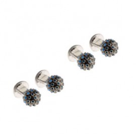 Запонки Tateossian Starburst Tt0770-ss