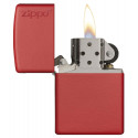 Запальничка Zippo Classics w/Zippo Logo Red Matte Zp233zl