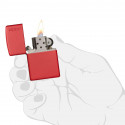 Запальничка Zippo Classics w/Zippo Logo Red Matte Zp233zl