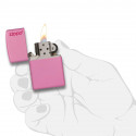 Запальничка Zippo Classics w/Zippo Logo Pink Matte Zp238zl