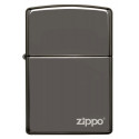 Запальничка Zippo Classics w/Zippo Logo Black Ice Zp150zl