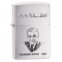 Запальничка Zippo Classics Founders Lighter Brushed Chrome Zp200fl