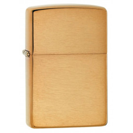 Зажигалка Zippo Classic Brushed Brass Zp204b