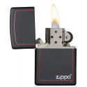 Запальничка Zippo Classics Border Black Matte Zp218zb