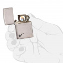 Запальничка Zippo Pipe Brushed Chrome Zp200pl