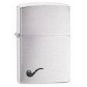 Запальничка Zippo Pipe Brushed Chrome Zp200pl