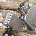 Зажигалка Zippo Classics Lossproof Brushed Chrome Zp275