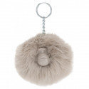 Брелок Kipling POMPOM MONKEY Grey Metallic (29E) K01658_29E