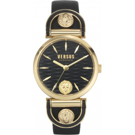 Жіночий годинник Versus ISEO жен/кварц/черн/кож.черн /30м/M/GP/36мм Vspvp0220