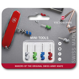 Аксесуар до ножів Victorinox Набор Mini Tool из 4 миниотверток (блистер) Vx21201.4