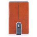 Кредитница Piquadro BK SQUARE/Orange PP4825B3R_AR