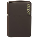Запальничка Zippo Classic Brown Matte Zippo Logo Zp49180zl