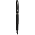 Ручка перьевая Waterman EXPERT Metallic Black Lacquer RT FP F 10 046