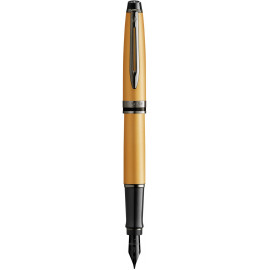 Ручка перьевая Waterman EXPERT Metallic Gold Lacquer RT FP F 10 048
