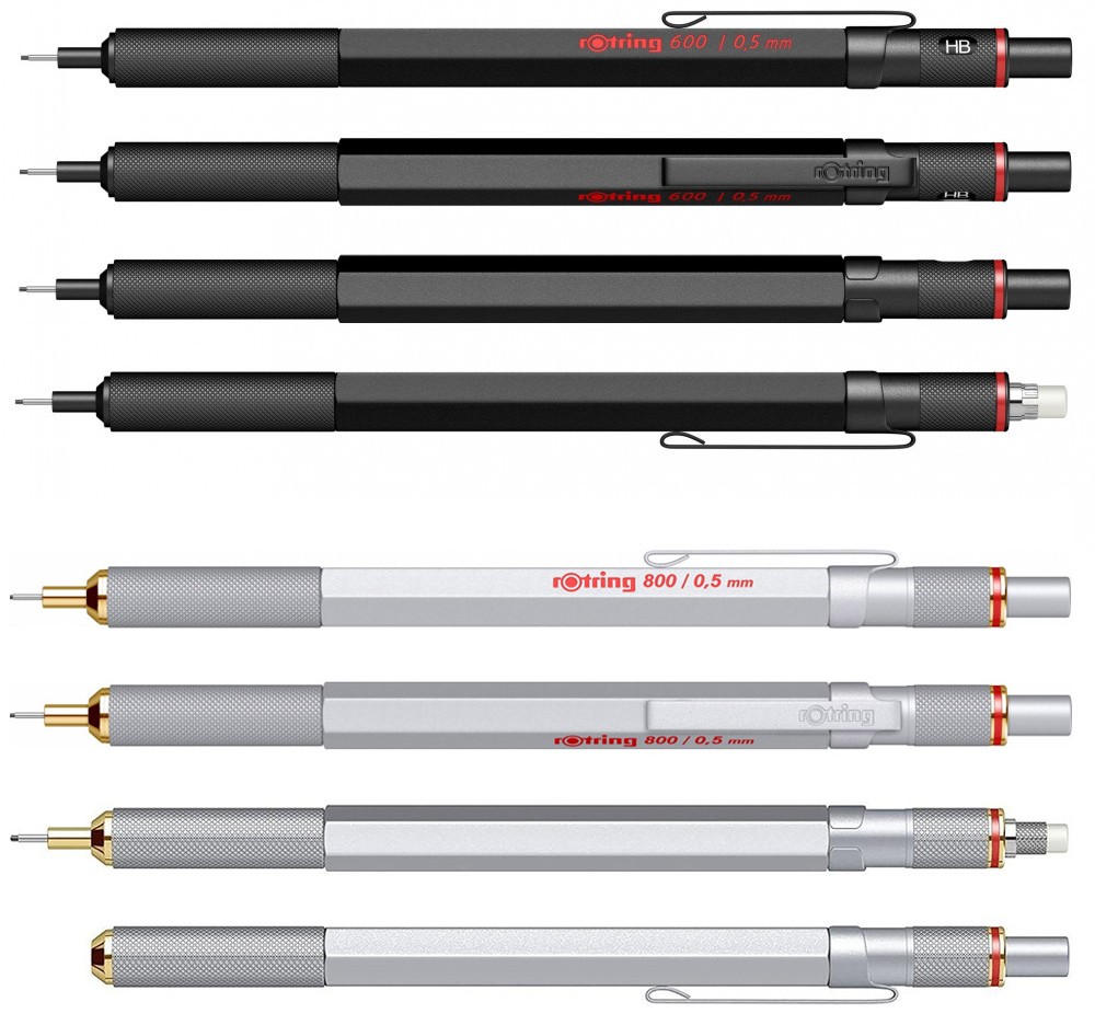 ручки и карандаши Rotring
