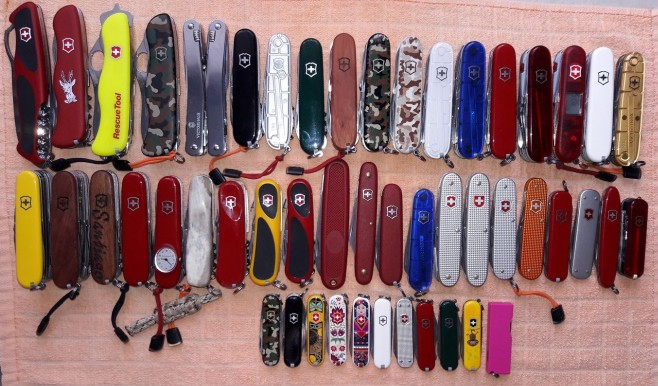 Складные ножи SAK от Victorinox