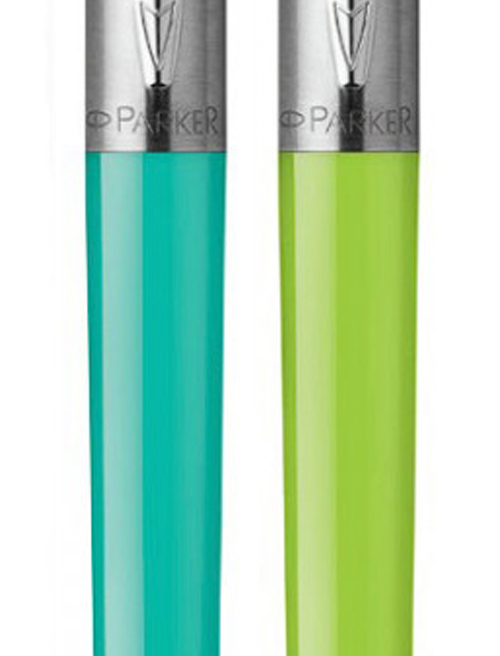 Набор Parker JOTTER Originals 80s Caribbean Green CT BP + Apple Green CT BP блистер (2 шариковые ручки)