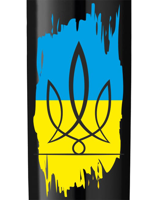 Набір Parker JOTTER UKRAINE Black CT BP Тризуб фігурний на тлі прапора (кулькова ручка + блокнот)