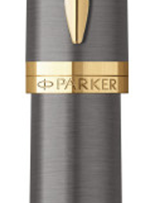 Ручка перова Parker INGENUITY Grey Lacquer GT FP F 60 411
