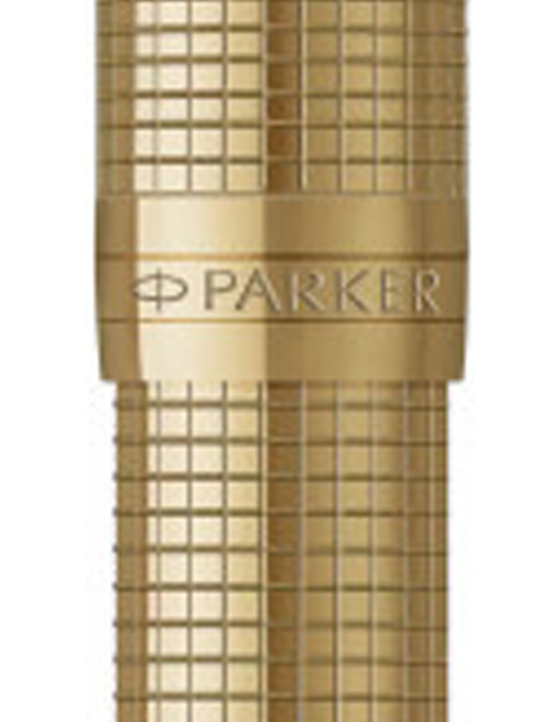 Ручка-роллер Parker SONNET SE Cisele Gold GT RB + черн.чехол 68 622
