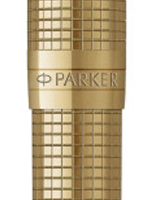Ручка шариковая Parker SONNET SE Cisele Gold GT BP + черн.чехол 68 632