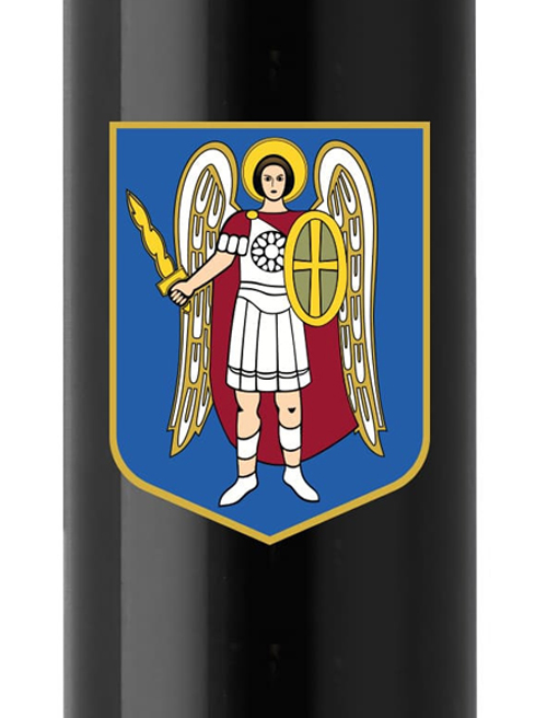 Набор Parker IM CITY Black GT BP Герб Киева (шариковая ручка + блокнот Parker)