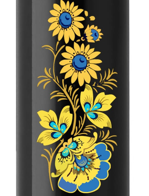 Набор Parker IM UKRAINE Black GT BP Цветы (шариковая ручка + блокнот Parker)