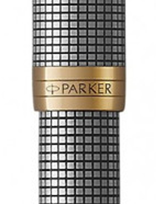 Ручка перова Parker SONNET Cisele Silver GT FP F 88 211