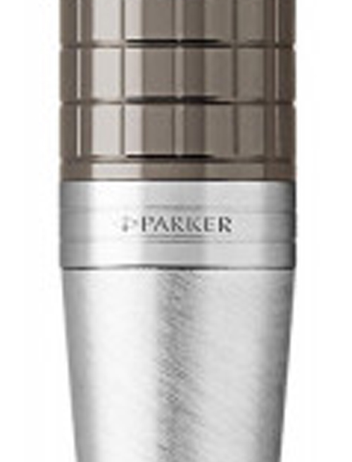 Кулькова ручка Parker IM Premium Dark Espresso Chiselled CT BP 24 332