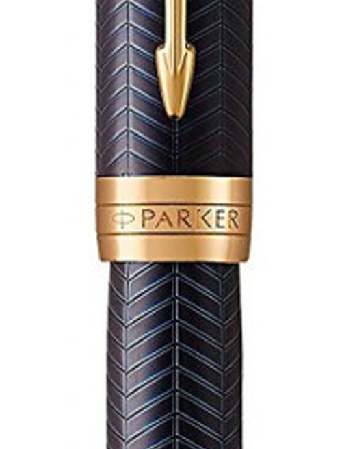 Ручка перова Parker DUOFOLD Prestige Blue Chevron GT FP-C F 96 001